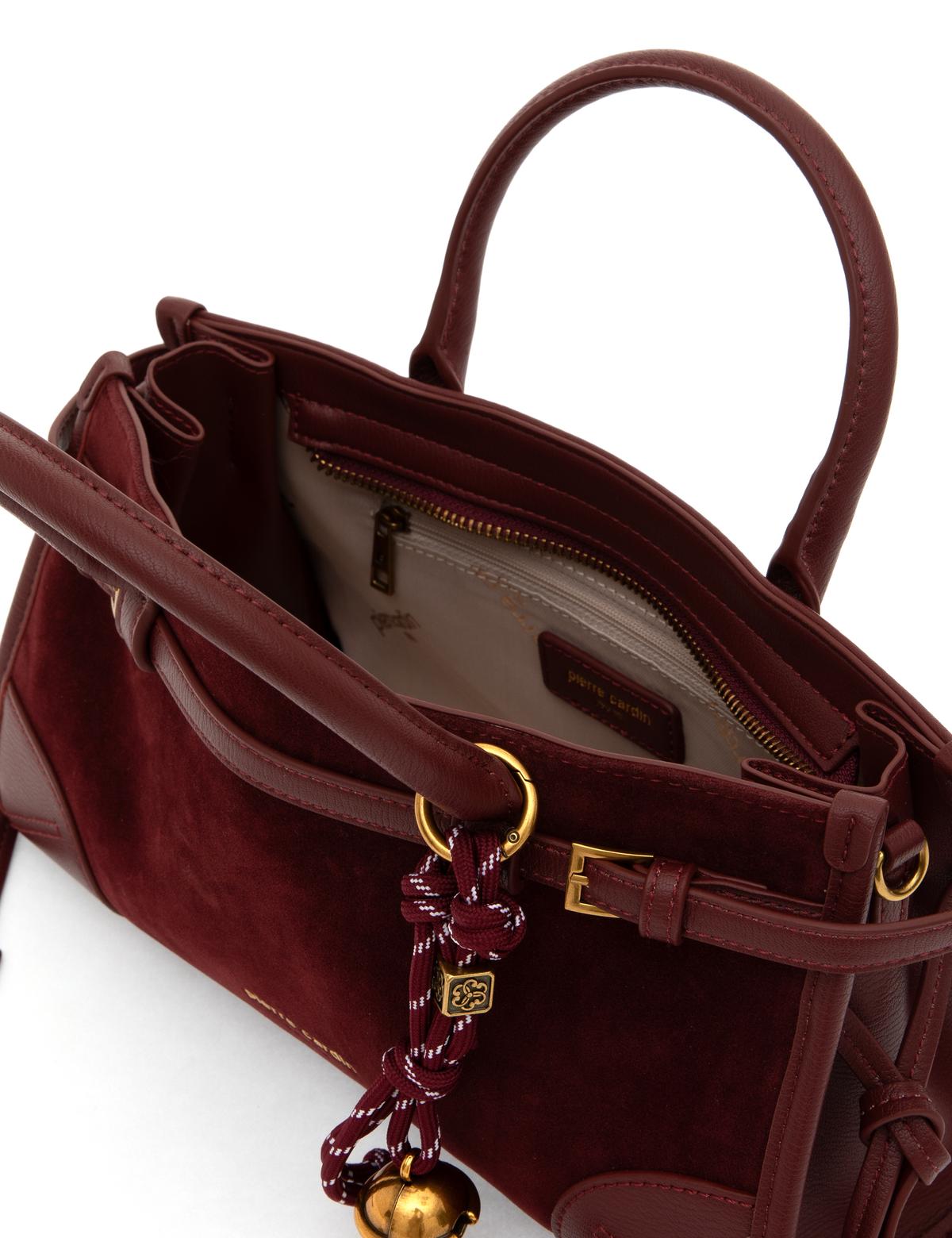 Bordo Omuz Çantası - 50321779004