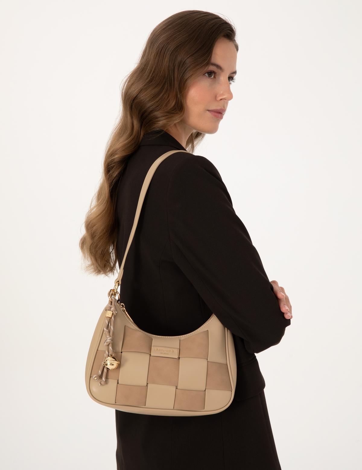 Bej Omuz Çantası - 50321714002