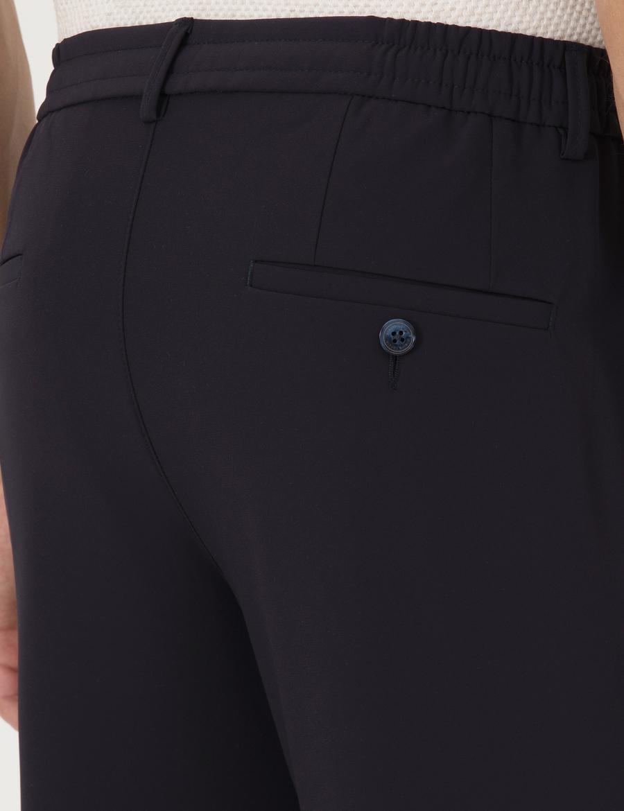 Lacivert Kumaş Pantolon