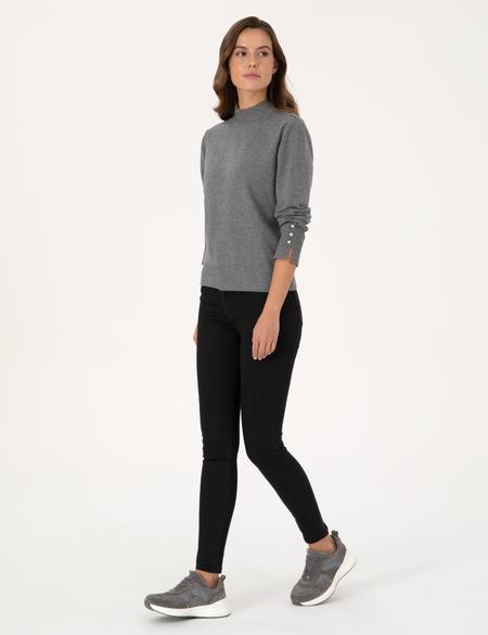 Siyah Skinny Fit Jean Pantolon - 50291380001