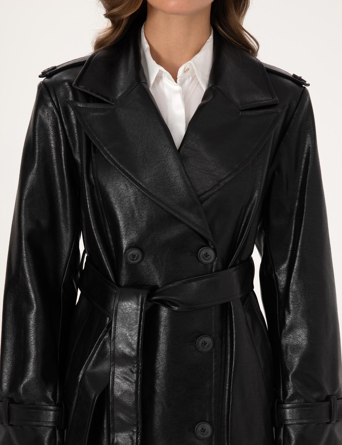 Siyah Trençkot - 50295956009