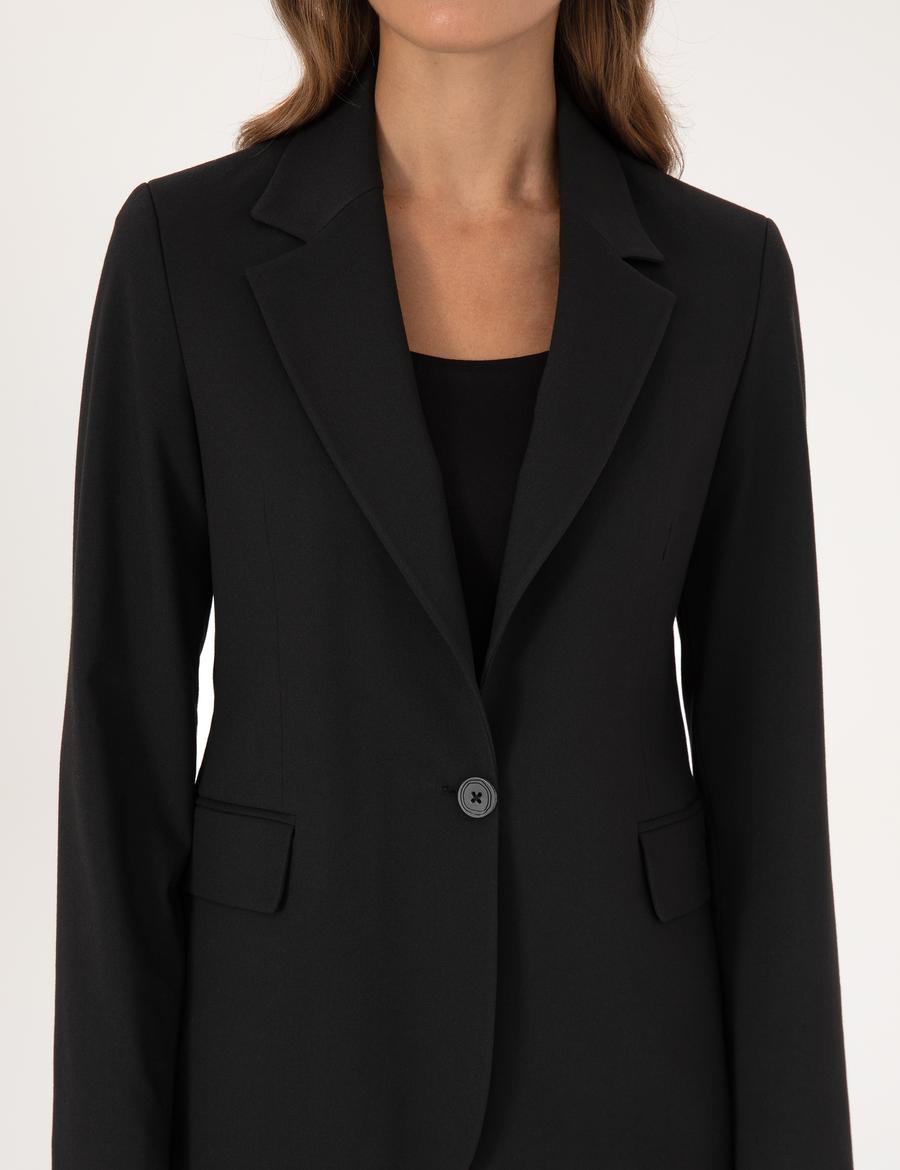 Siyah Slim Fit Ceket