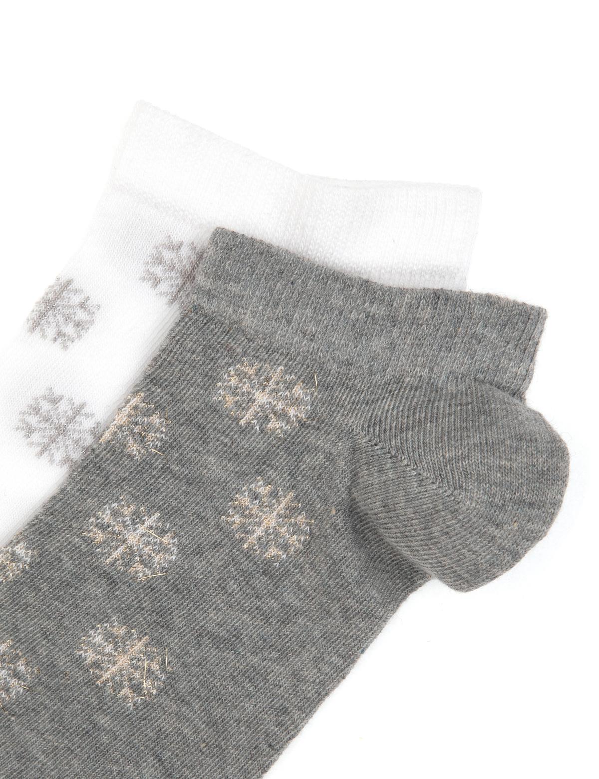 Kadın 2'li Patik Çorap - 50315952004