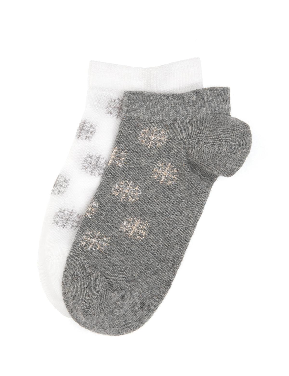 Kadın 2'li Patik Çorap