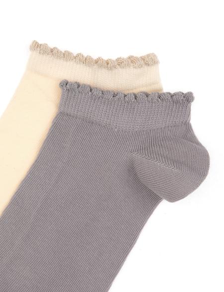 Kadın 2'li Patik Çorap - 50315974006