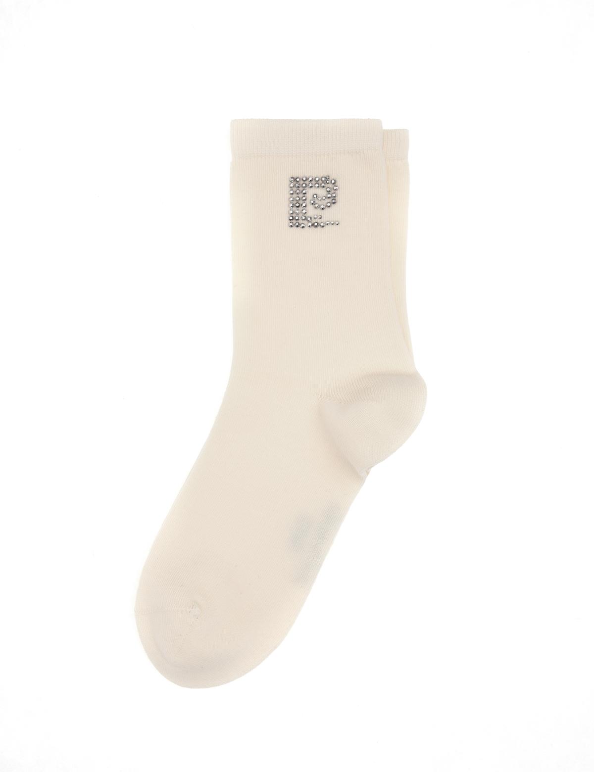Kadın Ekru Soket Çorap - 50315980004
