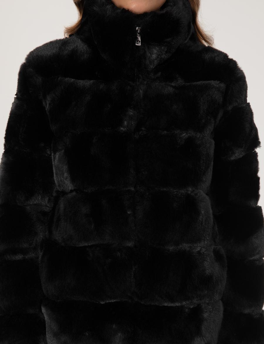 Siyah Comfort Fit Mont