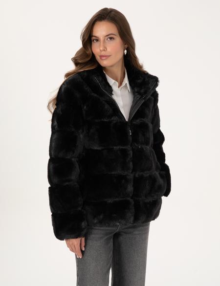 Siyah Comfort Fit Mont - 50308995001