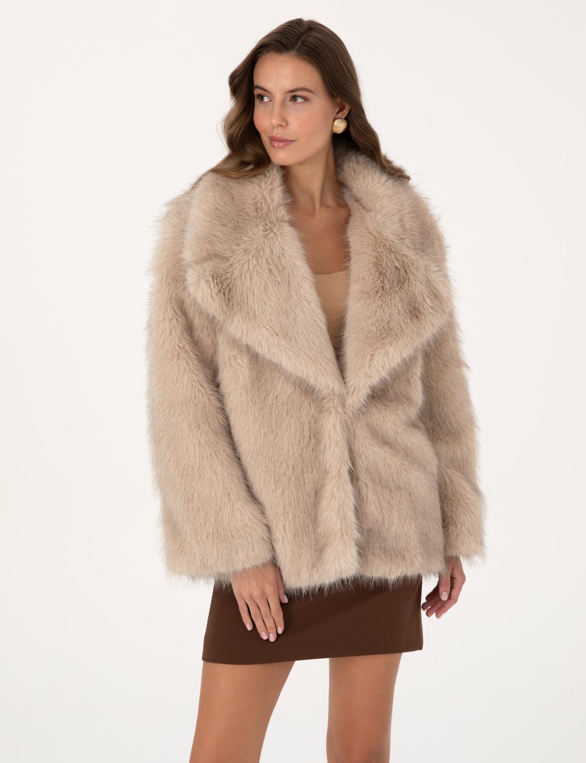 Bej Melanj Comfort Fit Mont - 50314250009