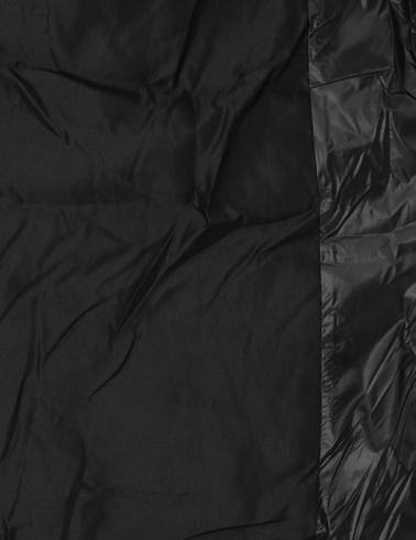 Siyah Oversize Mont