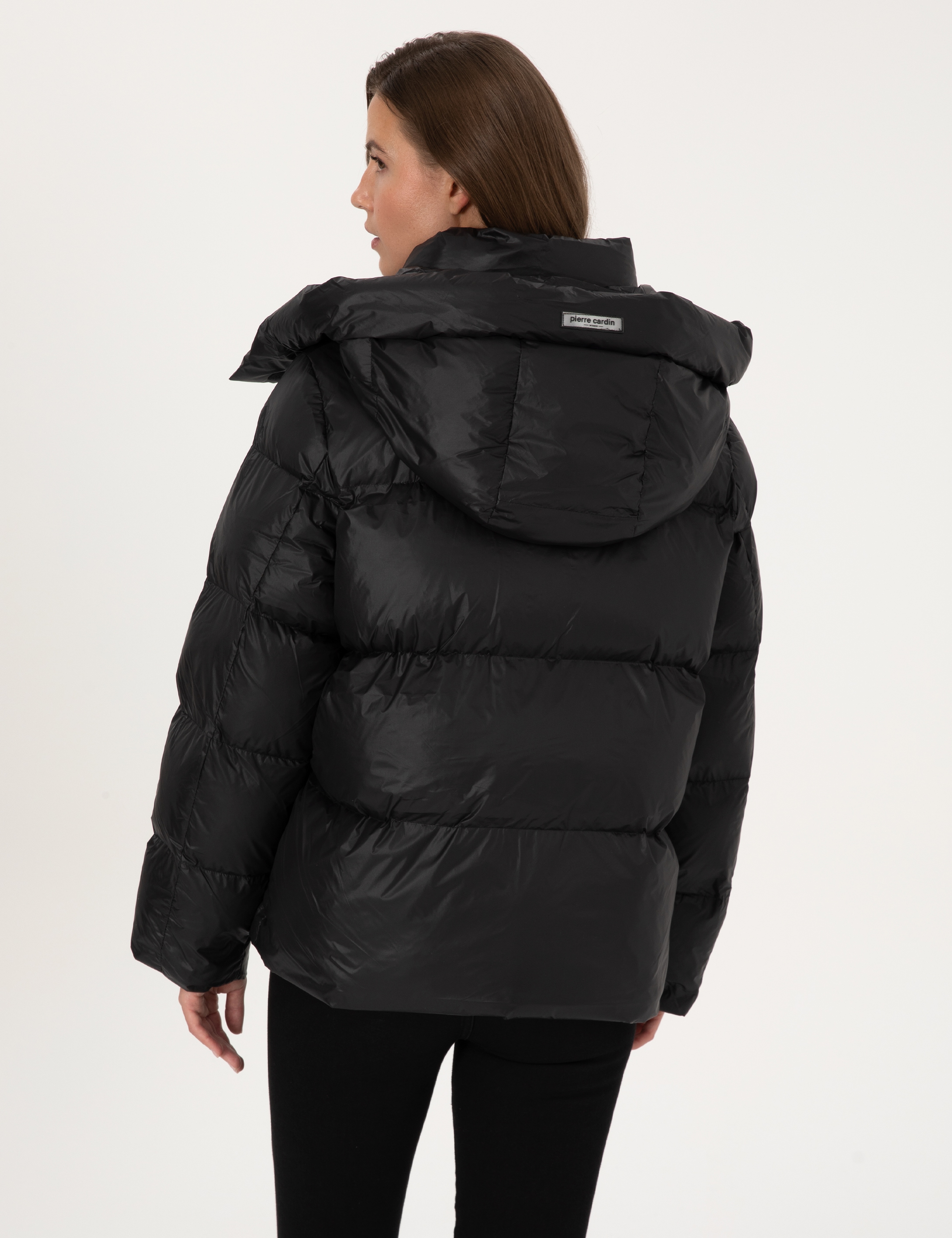 Siyah Oversize Mont - Image 6
