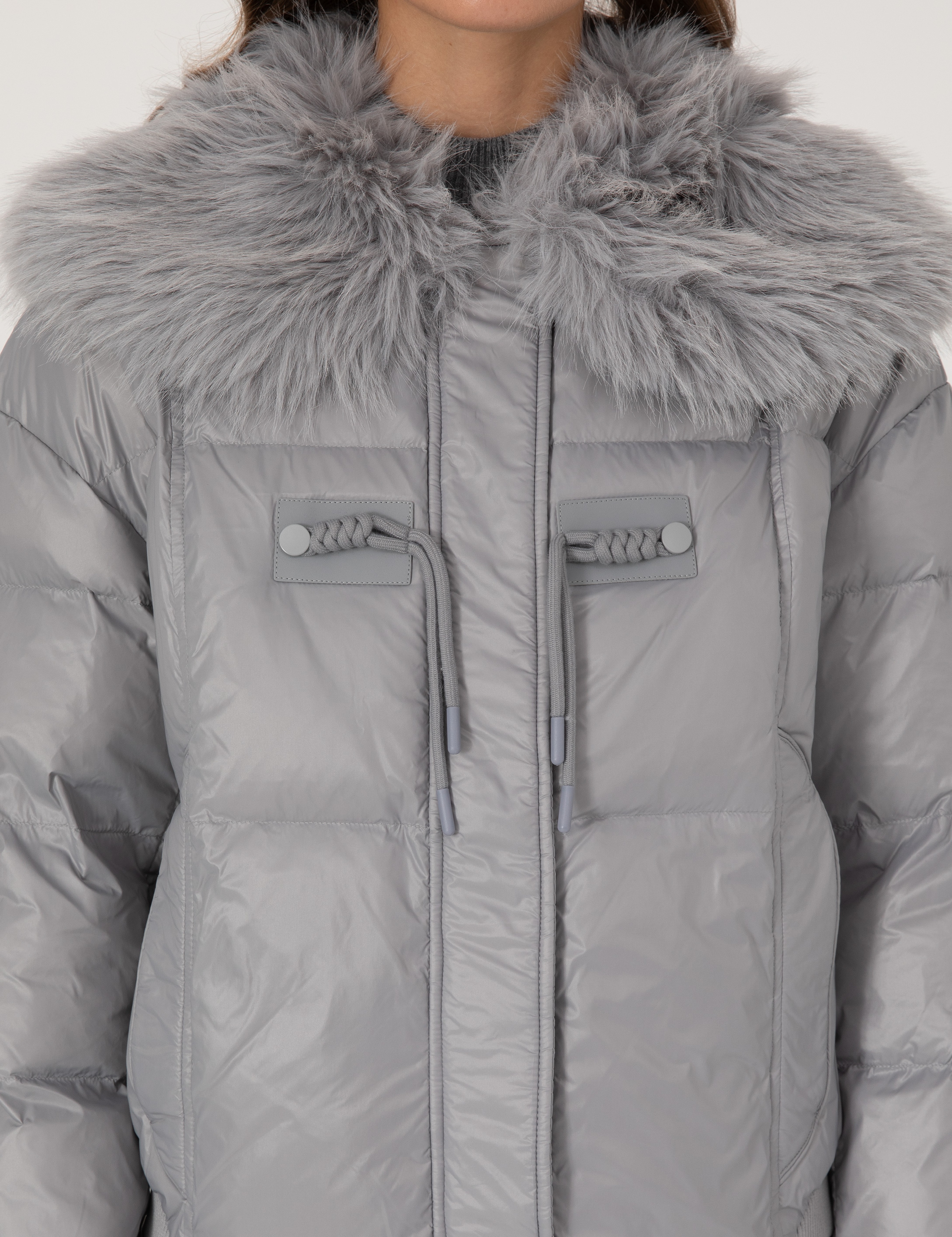 Gri Regular Fit Mont - Image 7