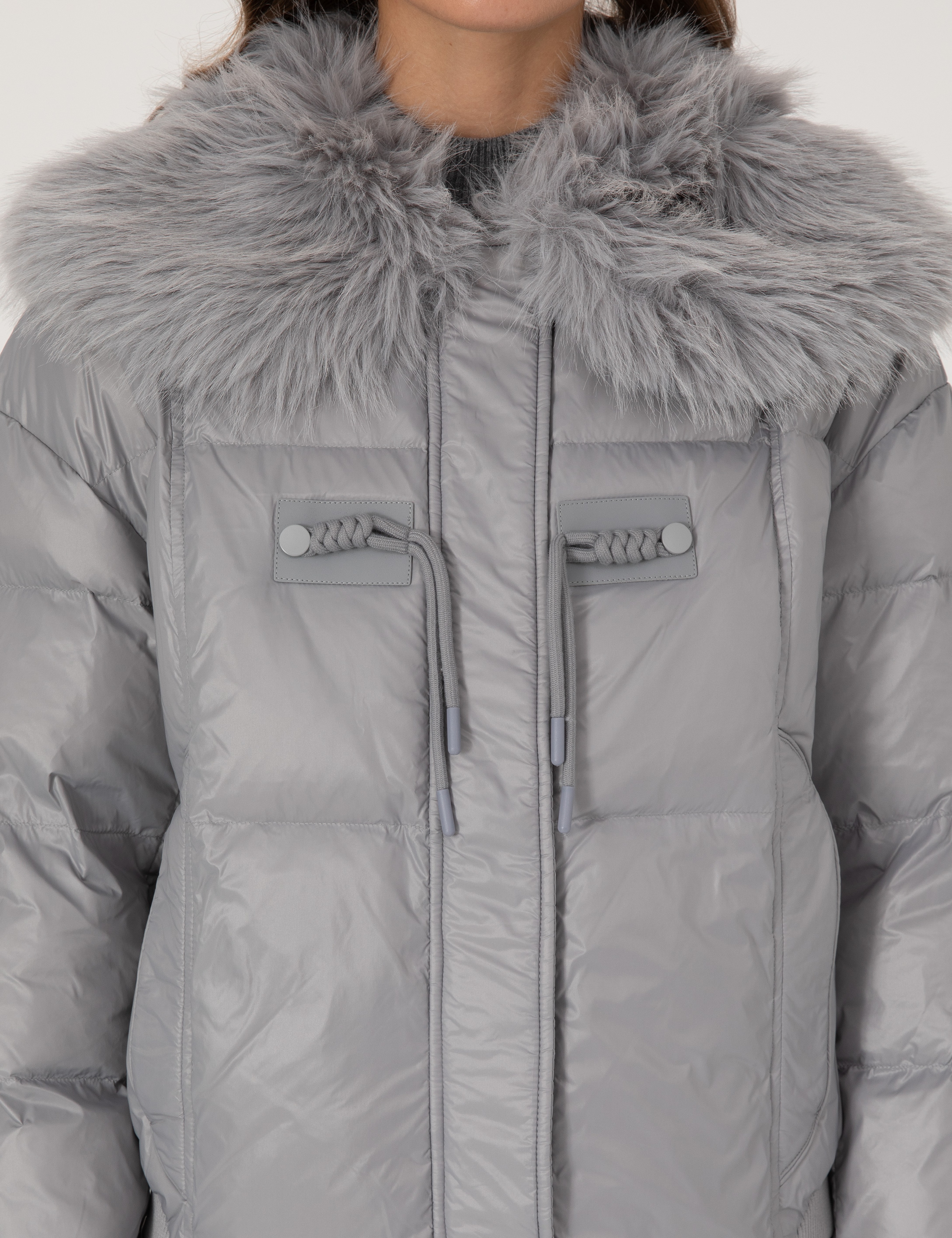 Gri Regular Fit Mont