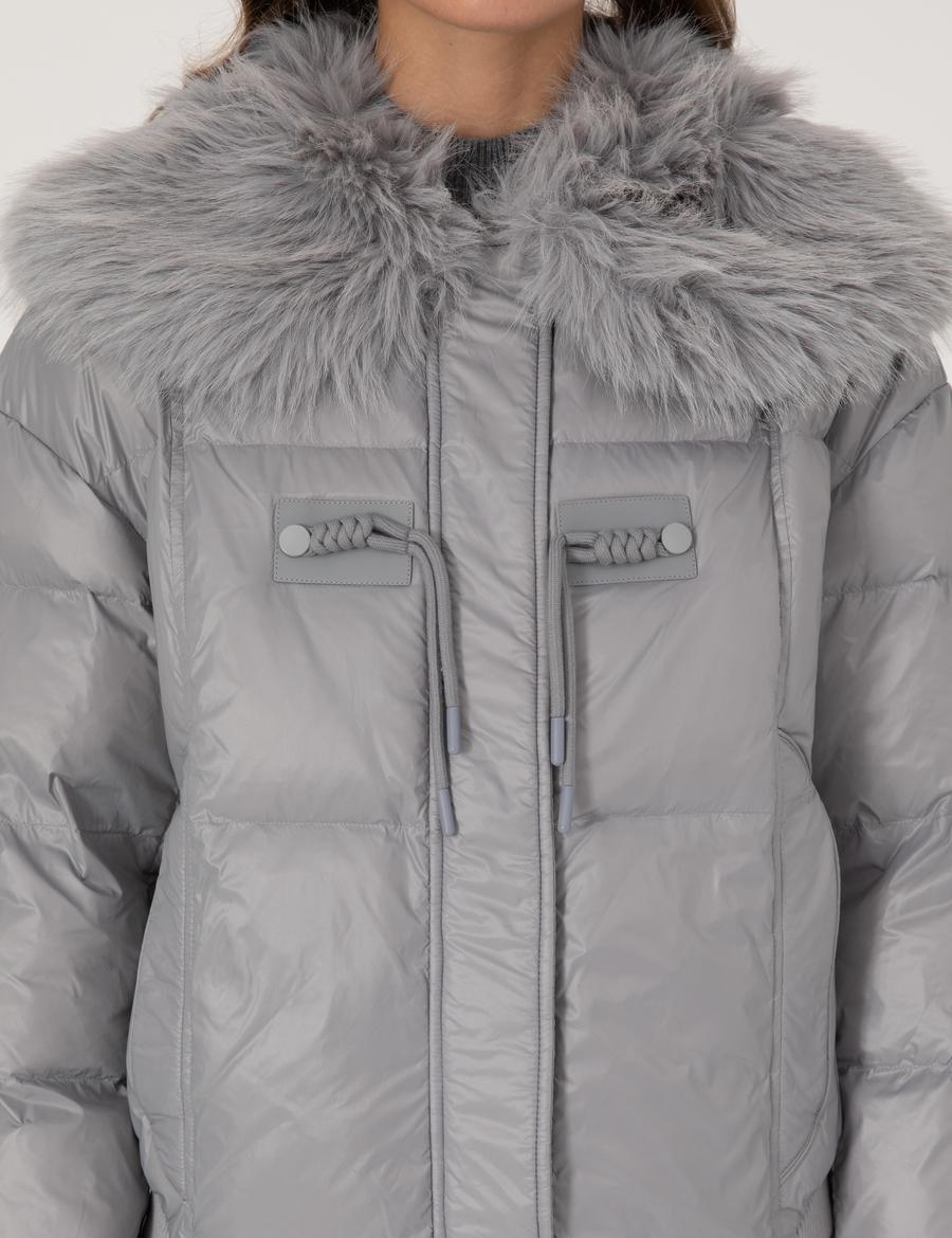 Gri Regular Fit Mont