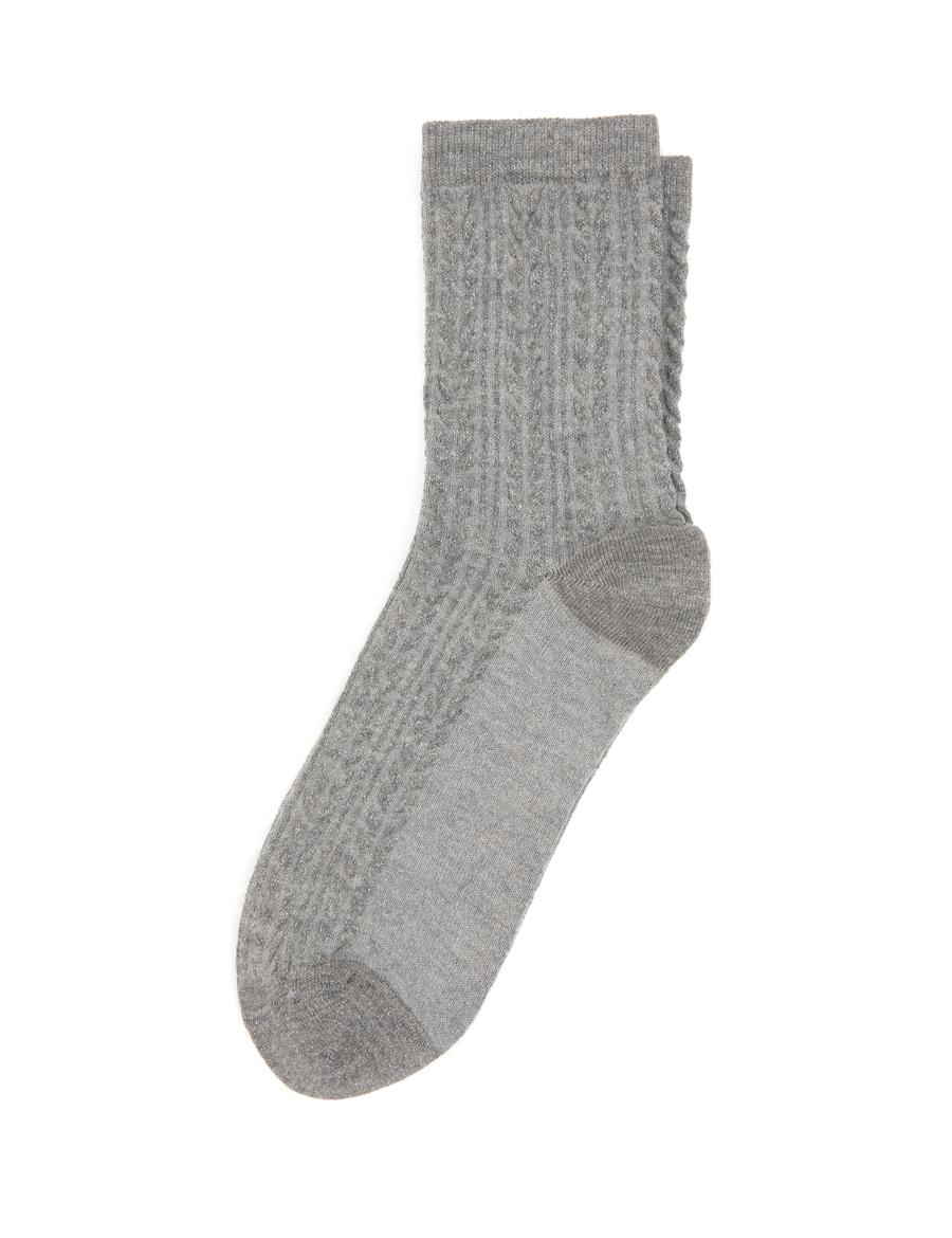 Kadın Gri Soket Çorap