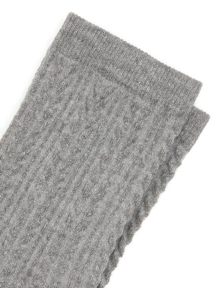 Kadın Gri Soket Çorap - 50315963001