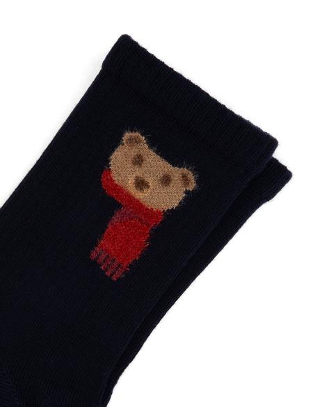 Kadın Lacivert Soket Çorap - 50316186004