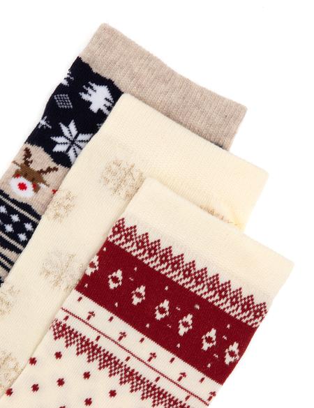 Kadın 3'lü Soket Çorap - 50315976001