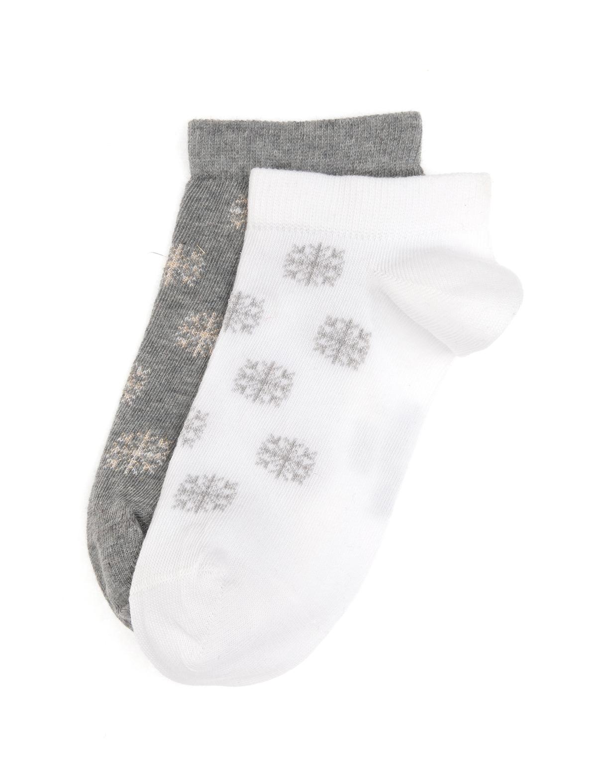 Kadın 2'li Patik Çorap