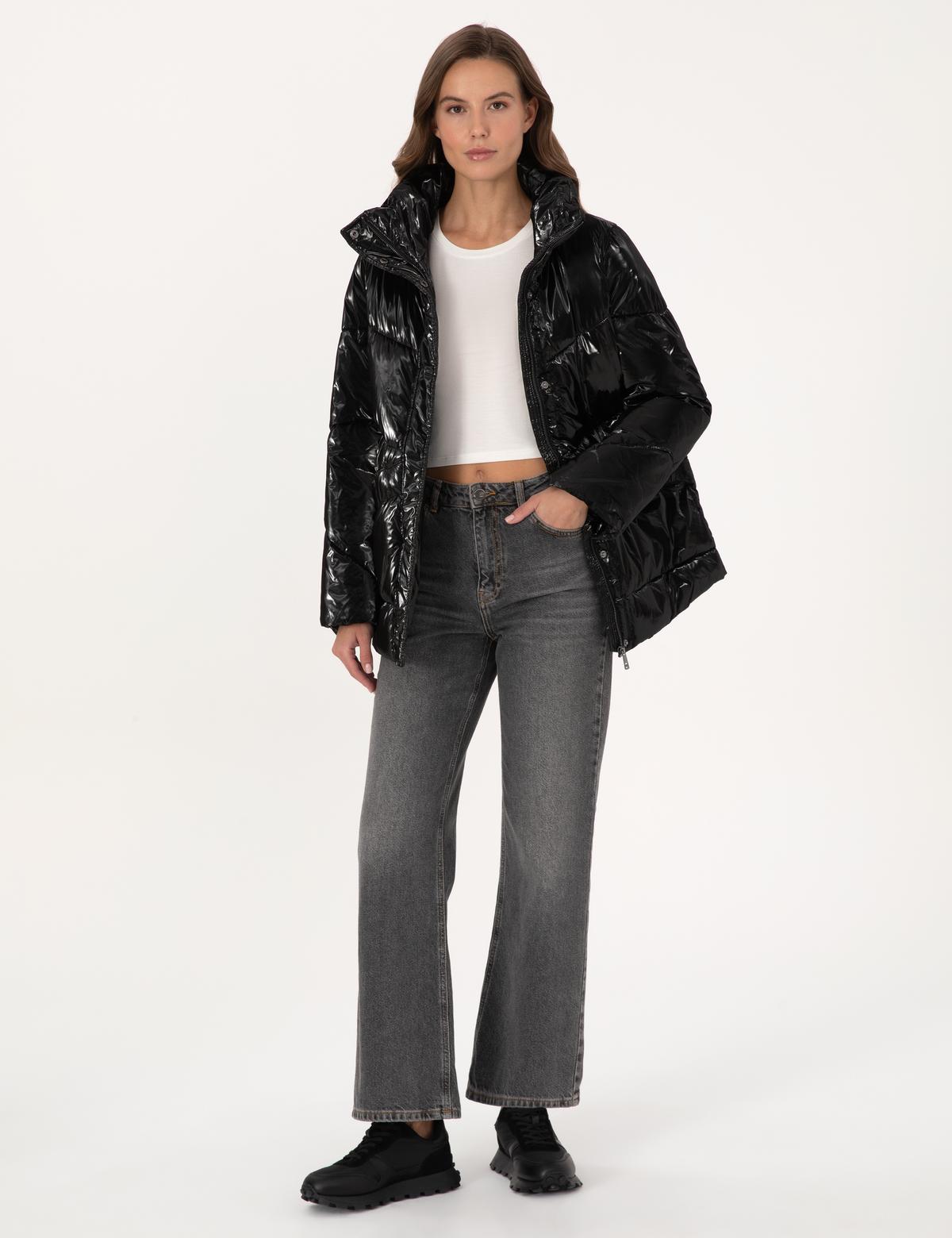 Siyah Comfort Fit Mont - 50308990009