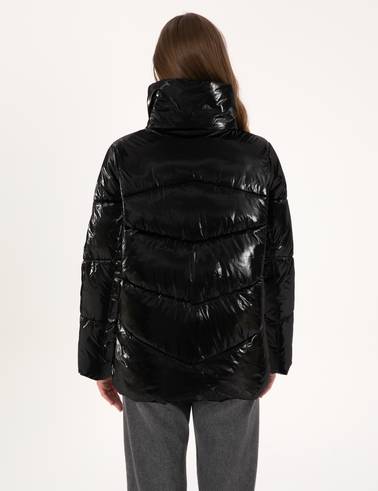 Siyah Comfort Fit Mont