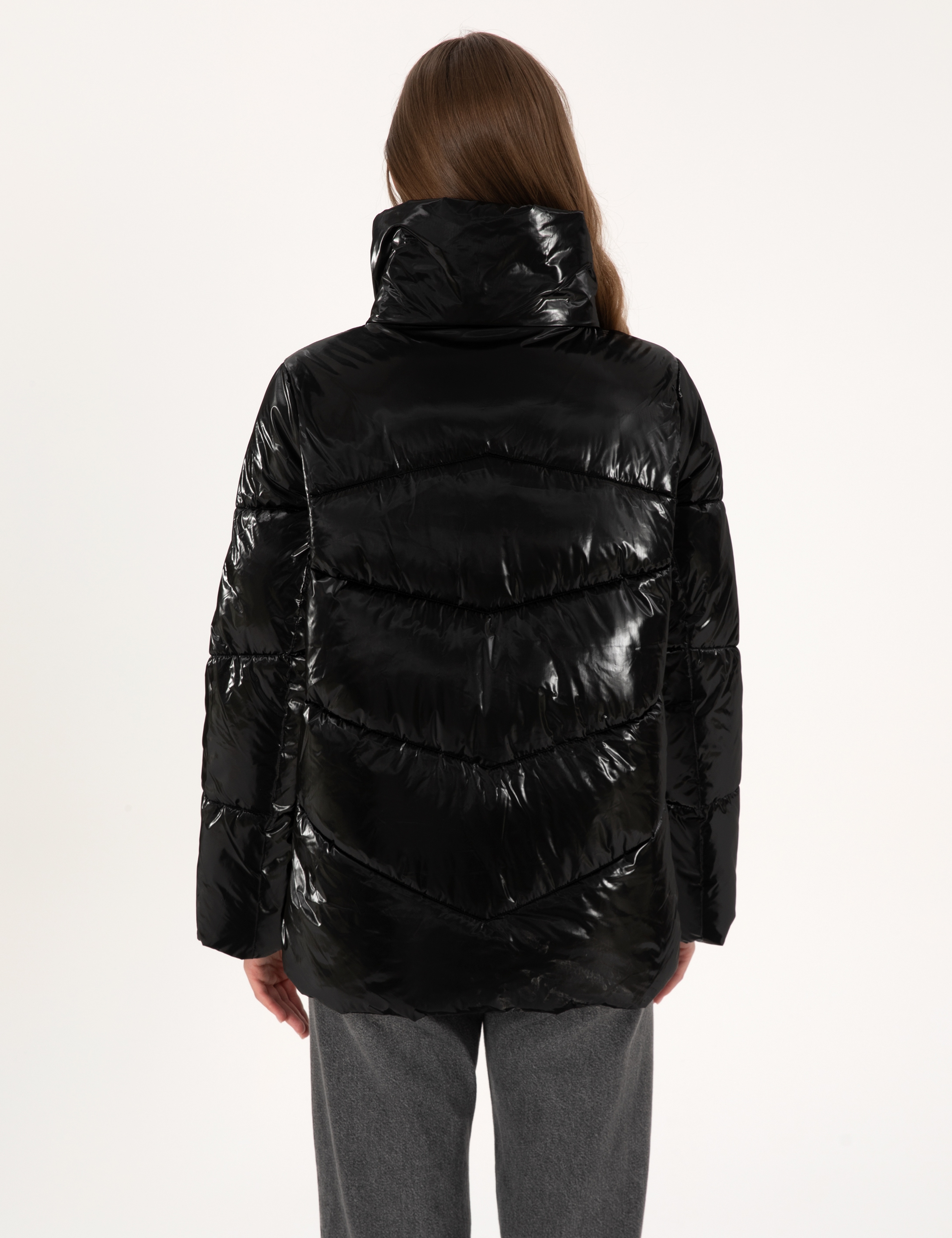 Siyah Comfort Fit Mont