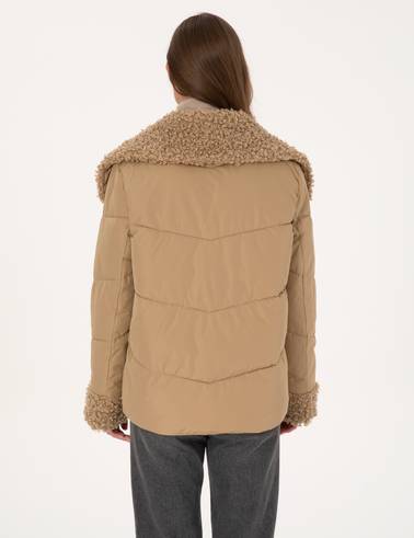 Bej Comfort Fit Mont