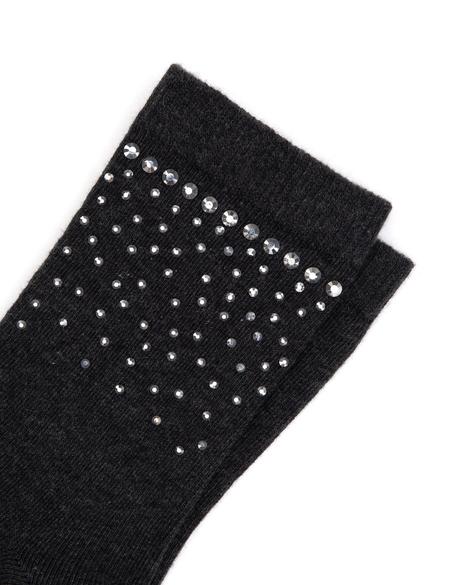 Kadın Antrasit Uzun Çorap - 50316031001