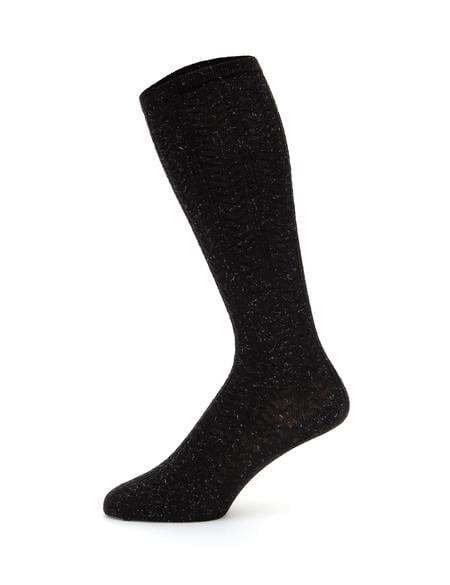 Kadın Siyah Uzun Çorap - 50315978002