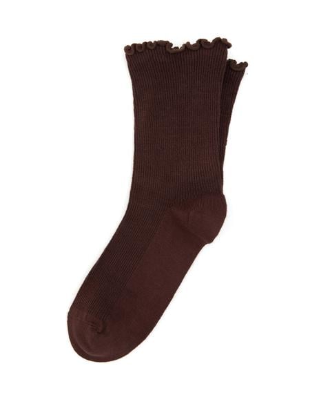 Kadın Kahverengi Soket Çorap - 50315968004