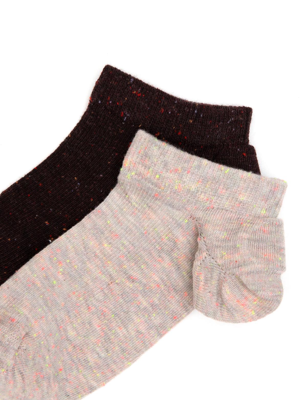 Kadın 2'li Patik Çorap - 50315956006