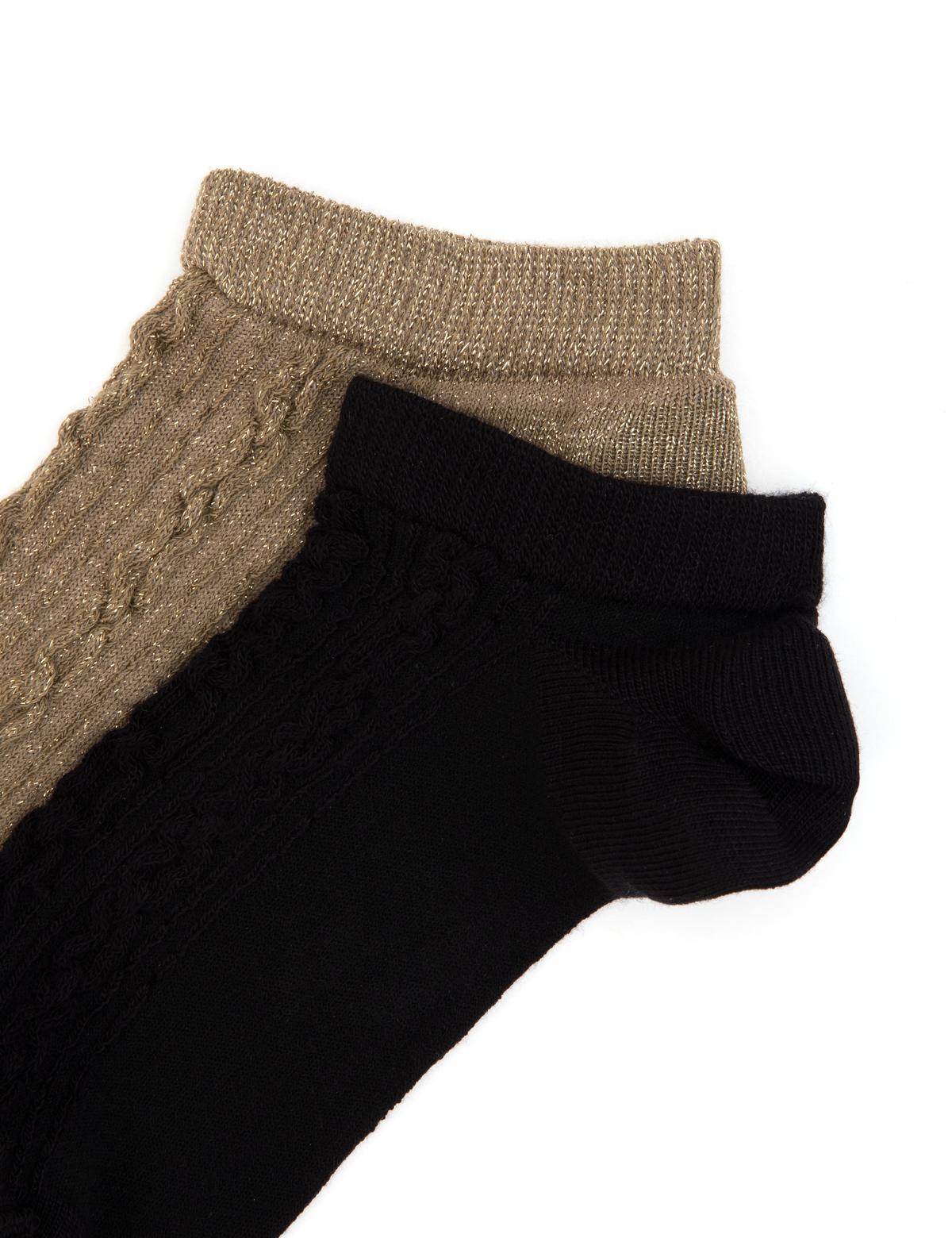 Kadın 2'li Patik Çorap - 50315955007