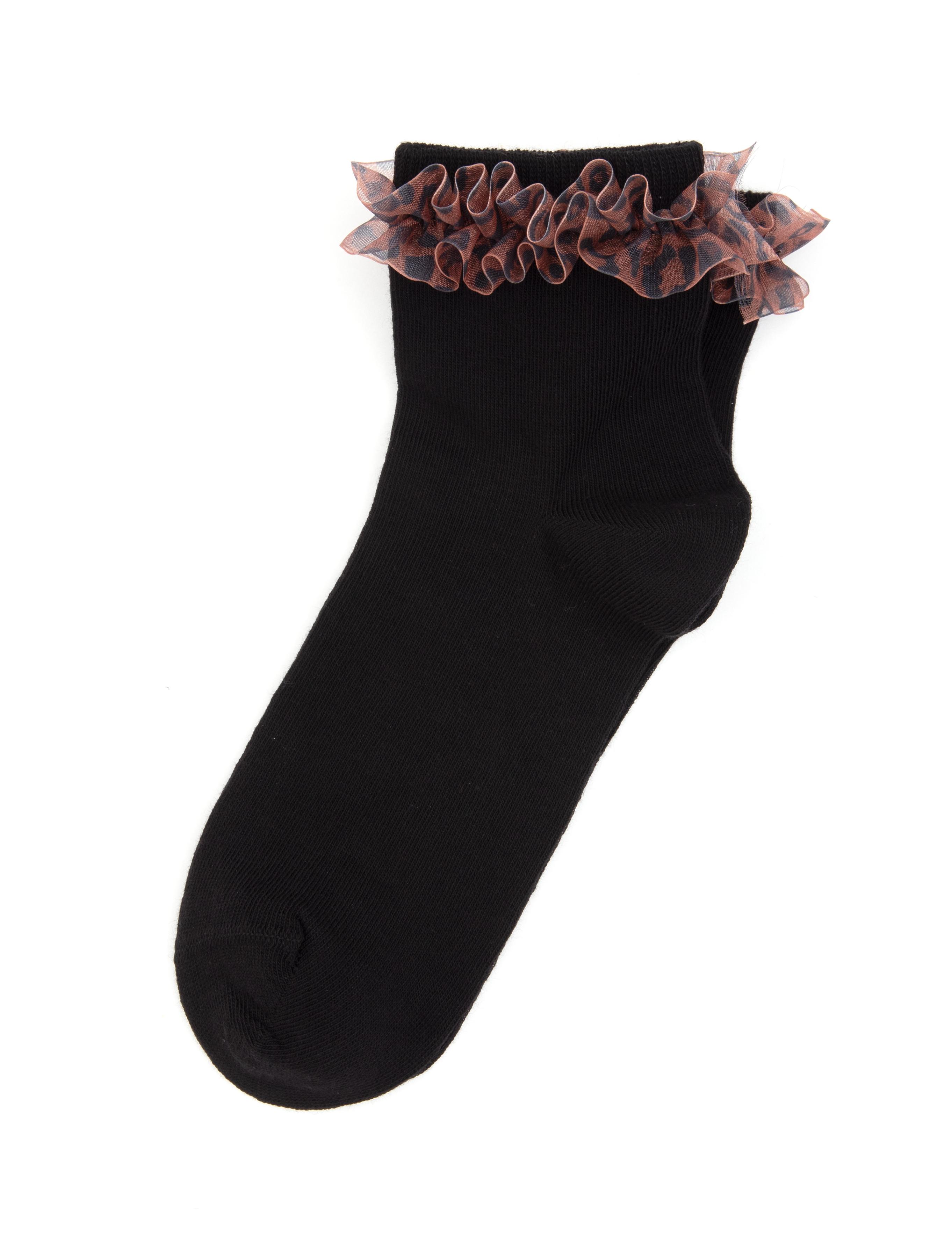 Kadın Siyah Soket Çorap