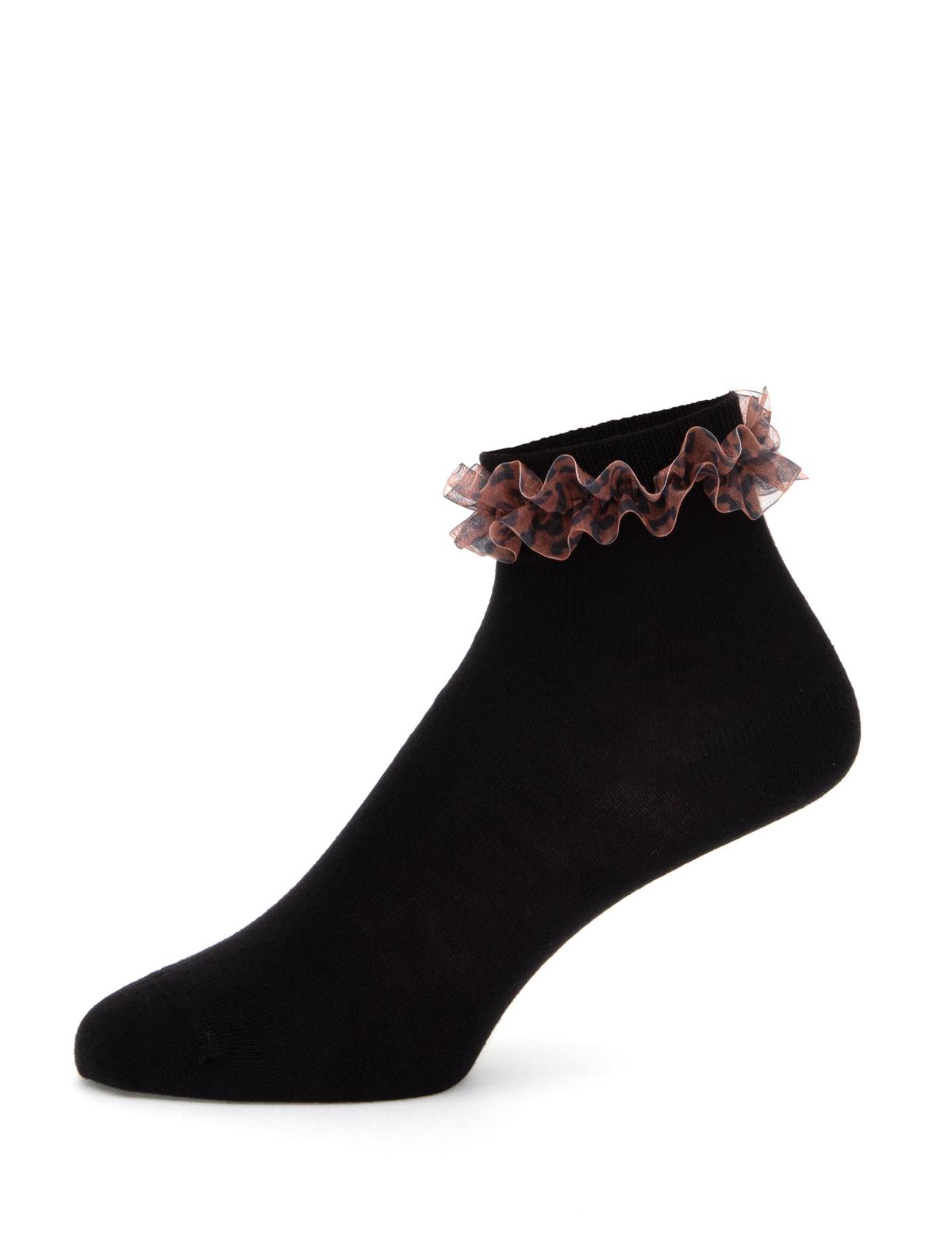 Kadın Siyah Soket Çorap