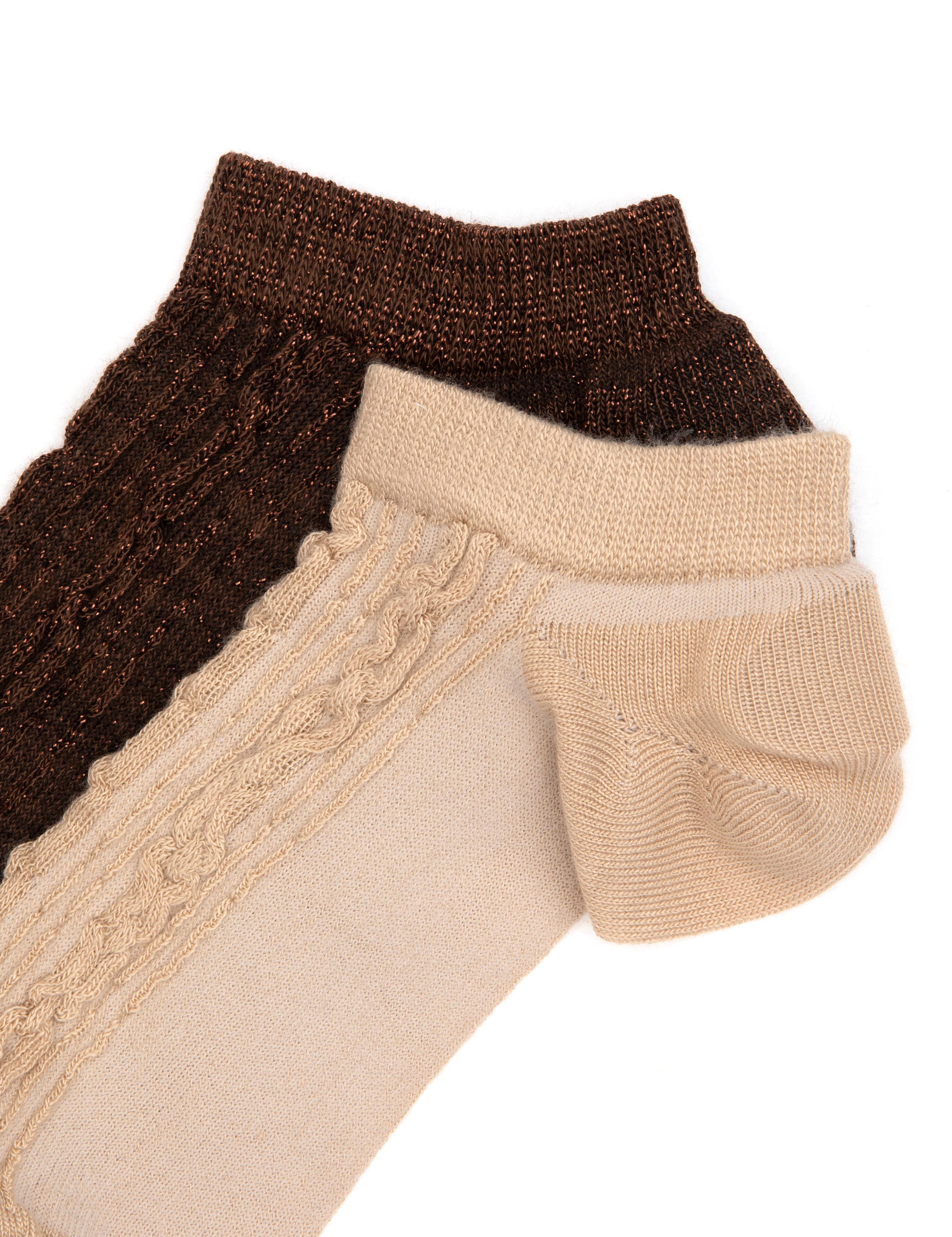 Kadın 2'li Patik Çorap