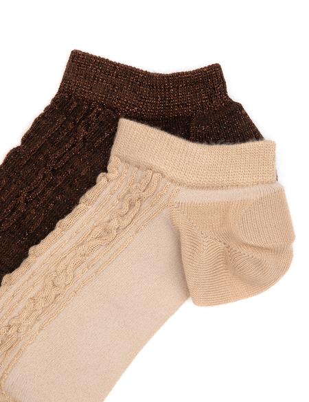 Kadın 2'li Patik Çorap - 50315955012