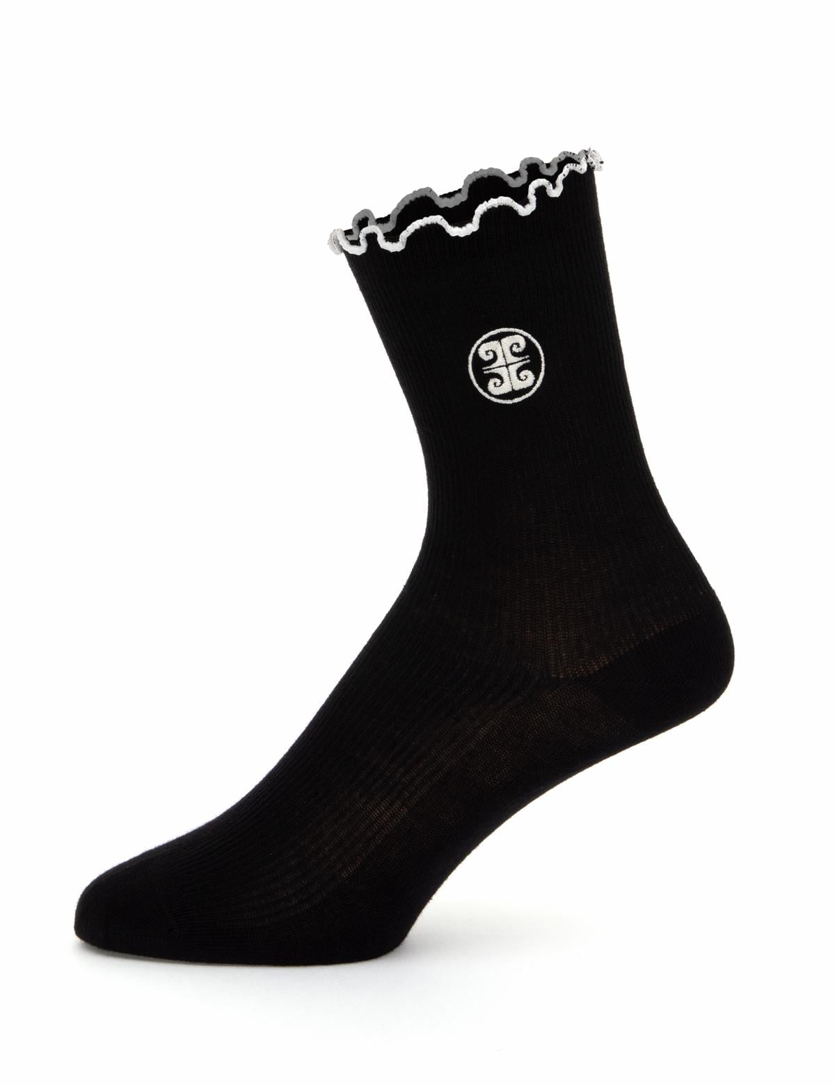 Kadın Siyah Soket Çorap