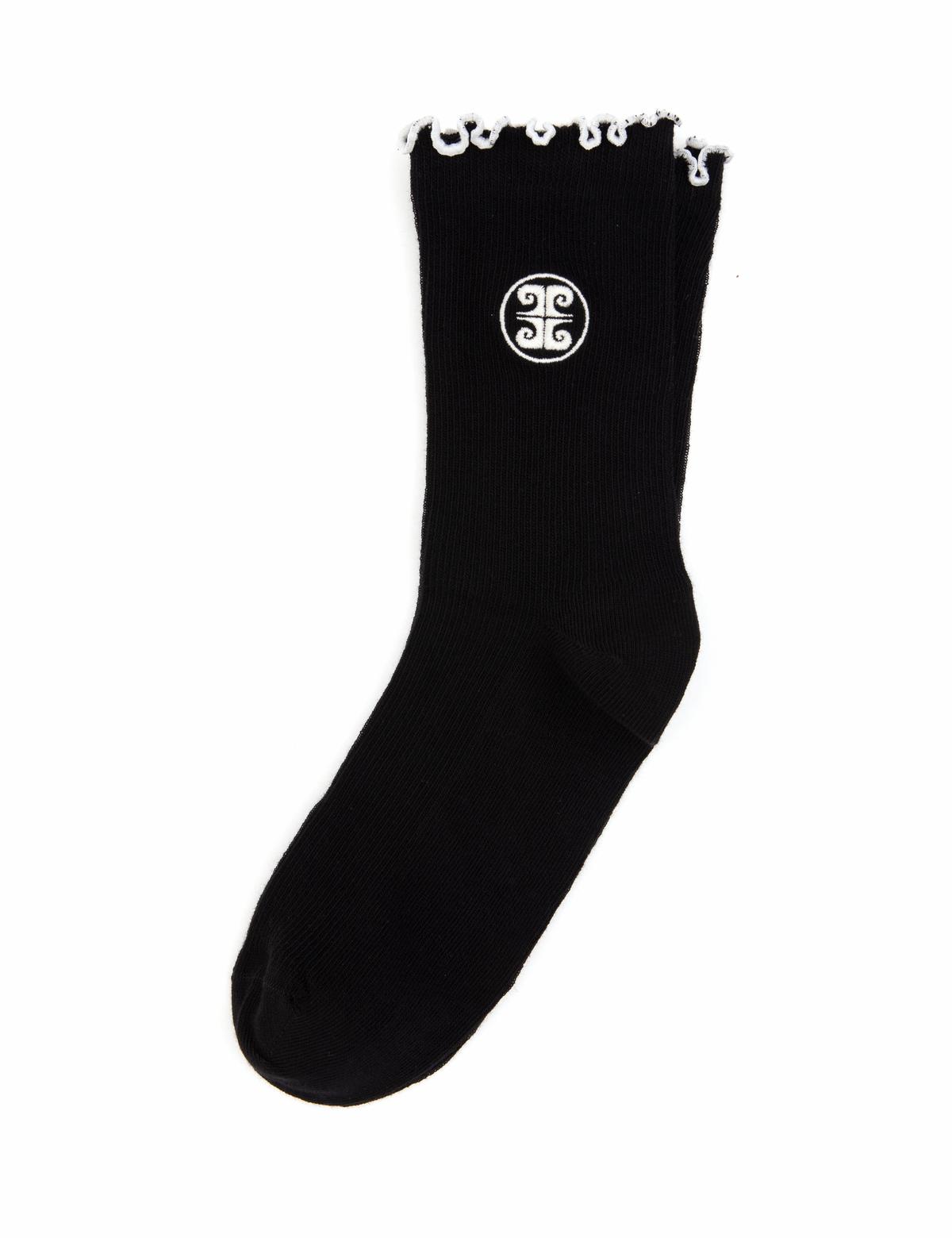 Kadın Siyah Soket Çorap - 50315973002