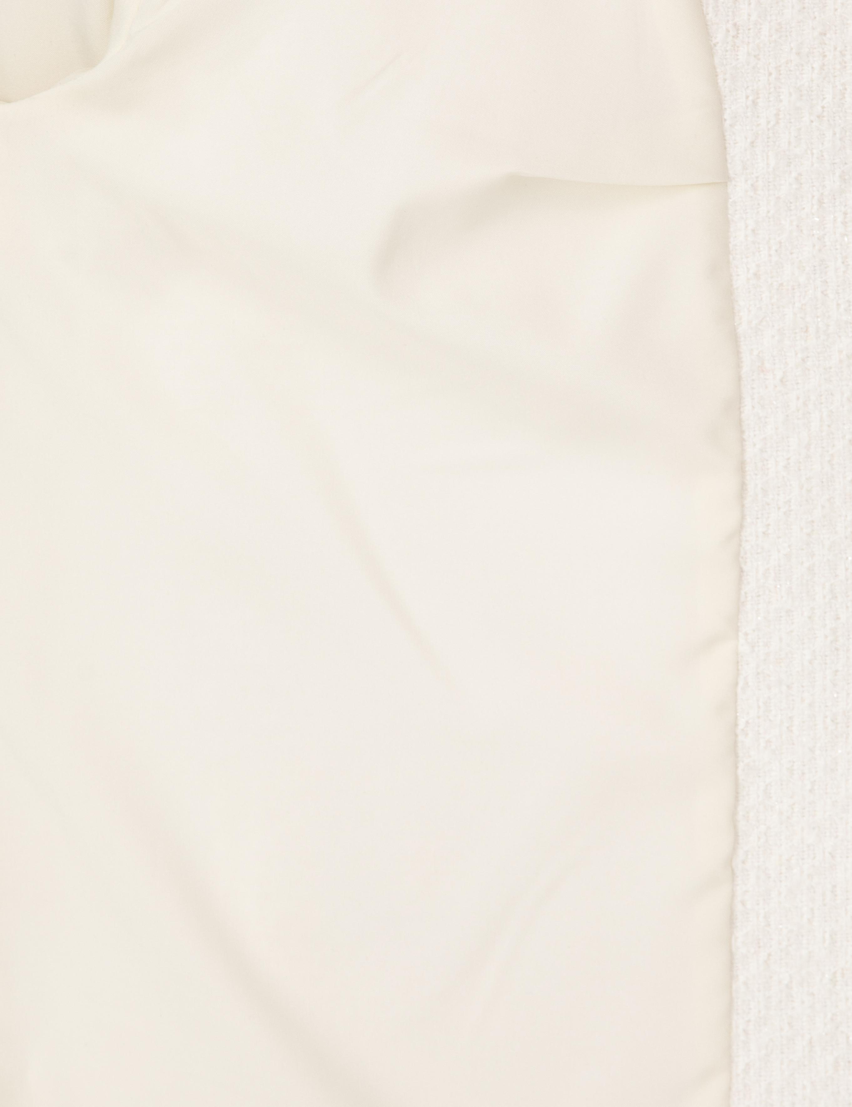 Ekru Crop Top Tüvit Ceket