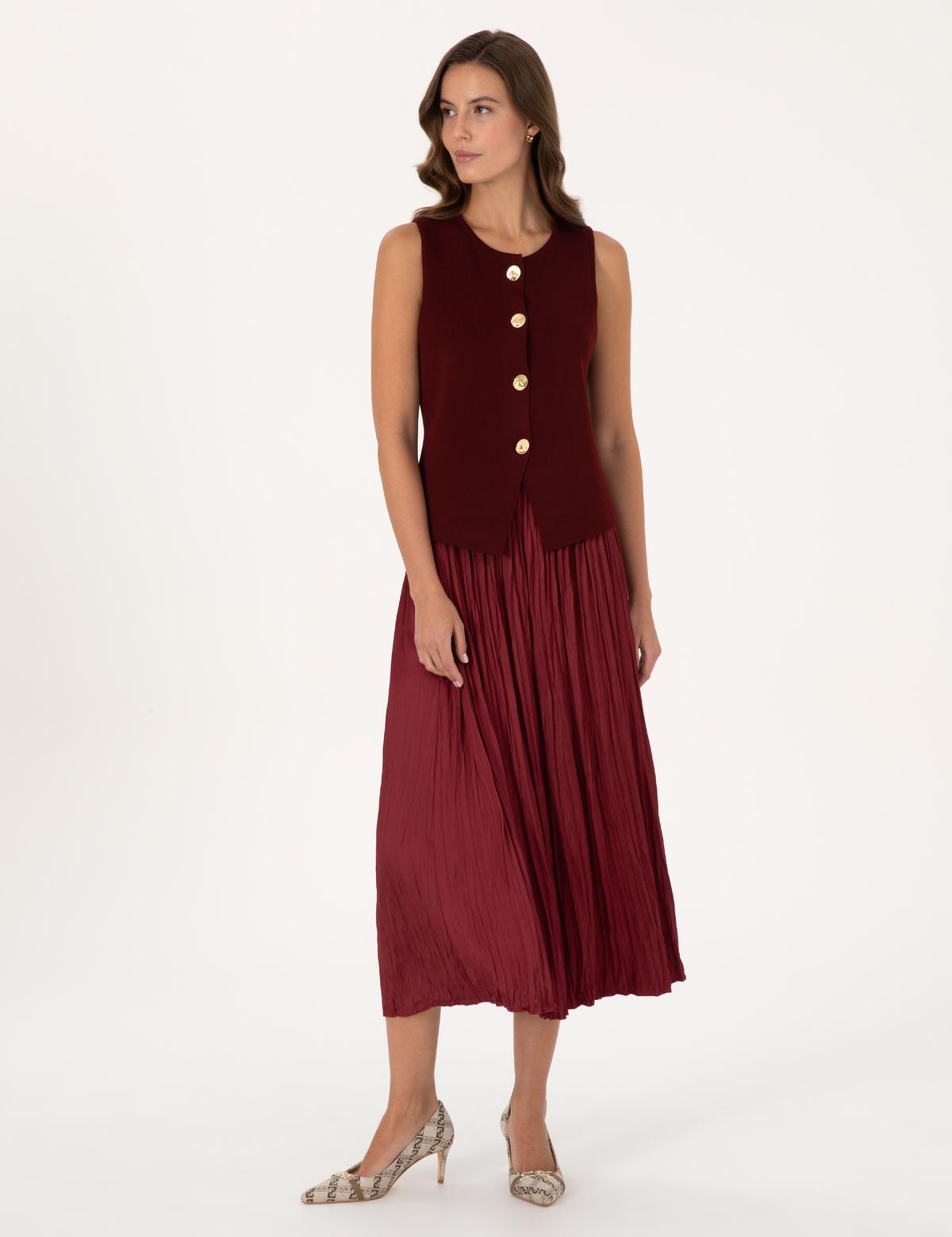 Vişne A Kesim Dokuma Etek - 50315695001