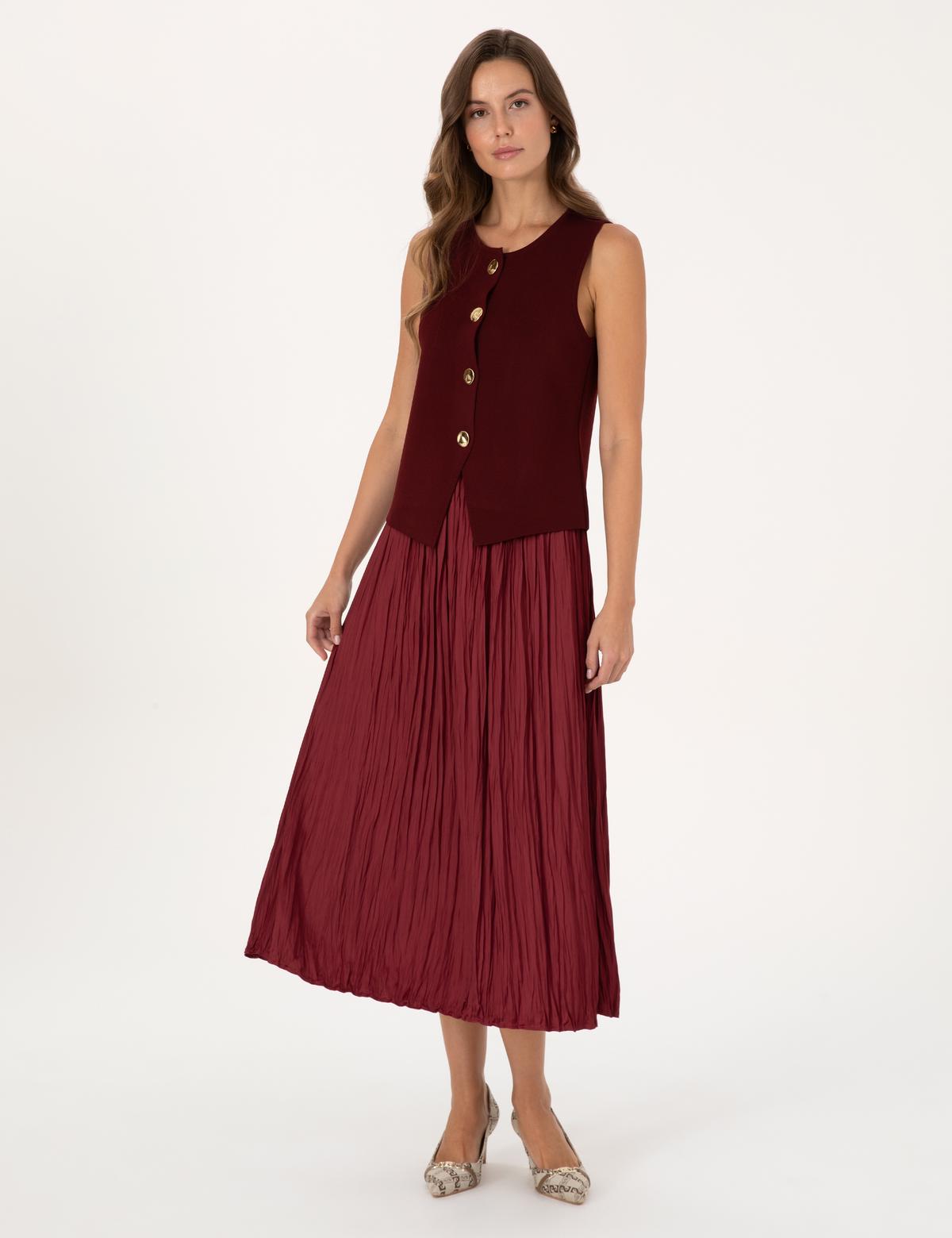 Vişne A Kesim Dokuma Etek