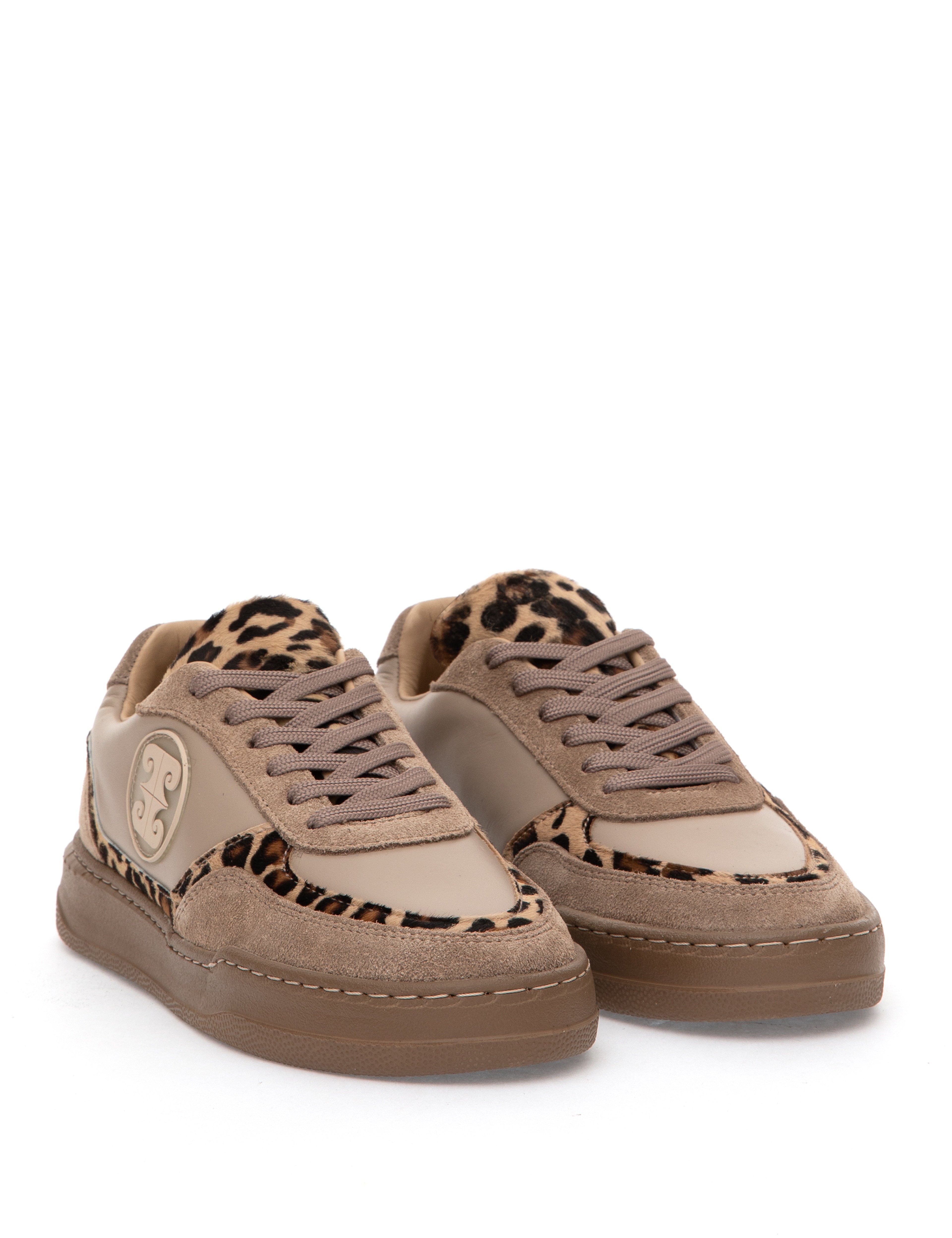Bej Deri Sneaker - Image 1