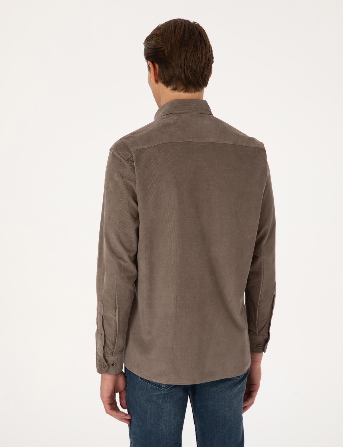 Vizon Regular Fit Uzun Kollu Gömlek - 50310139008