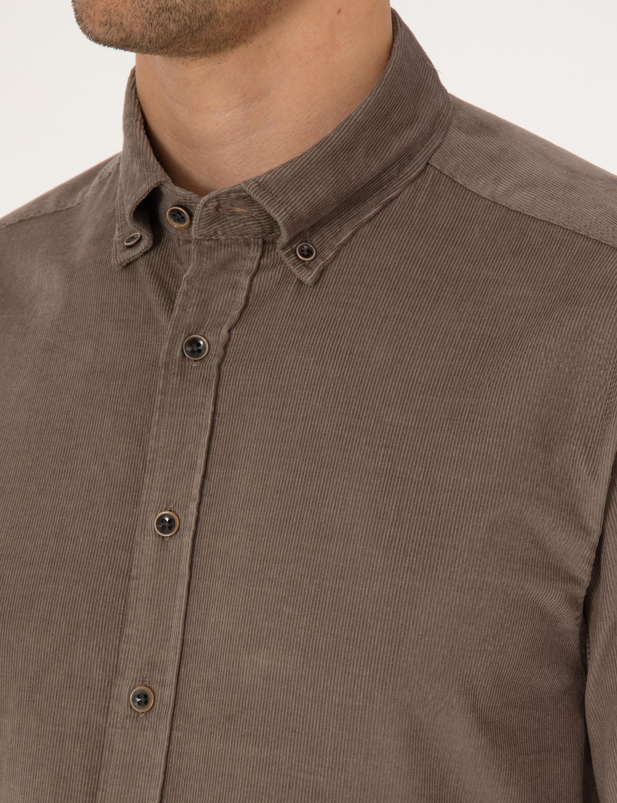 Vizon Regular Fit Uzun Kollu Gömlek - 50310139008