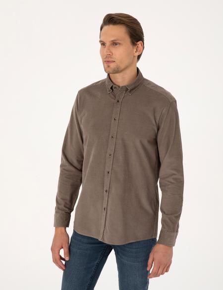 Vizon Regular Fit Uzun Kollu Gömlek - 50310139008