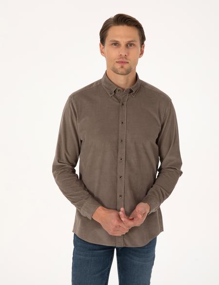 Vizon Regular Fit Uzun Kollu Gömlek - 50310139008