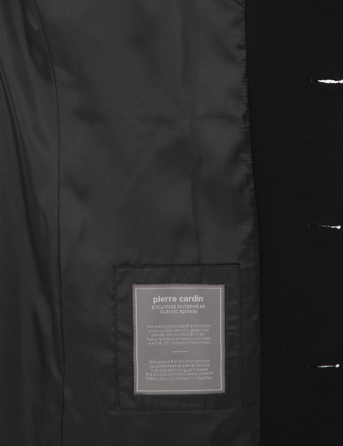 Siyah Slim Fit Palto - 50318703017