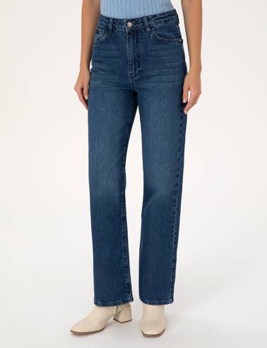 Mavi High Waist Flare Fit Jean Pantolon