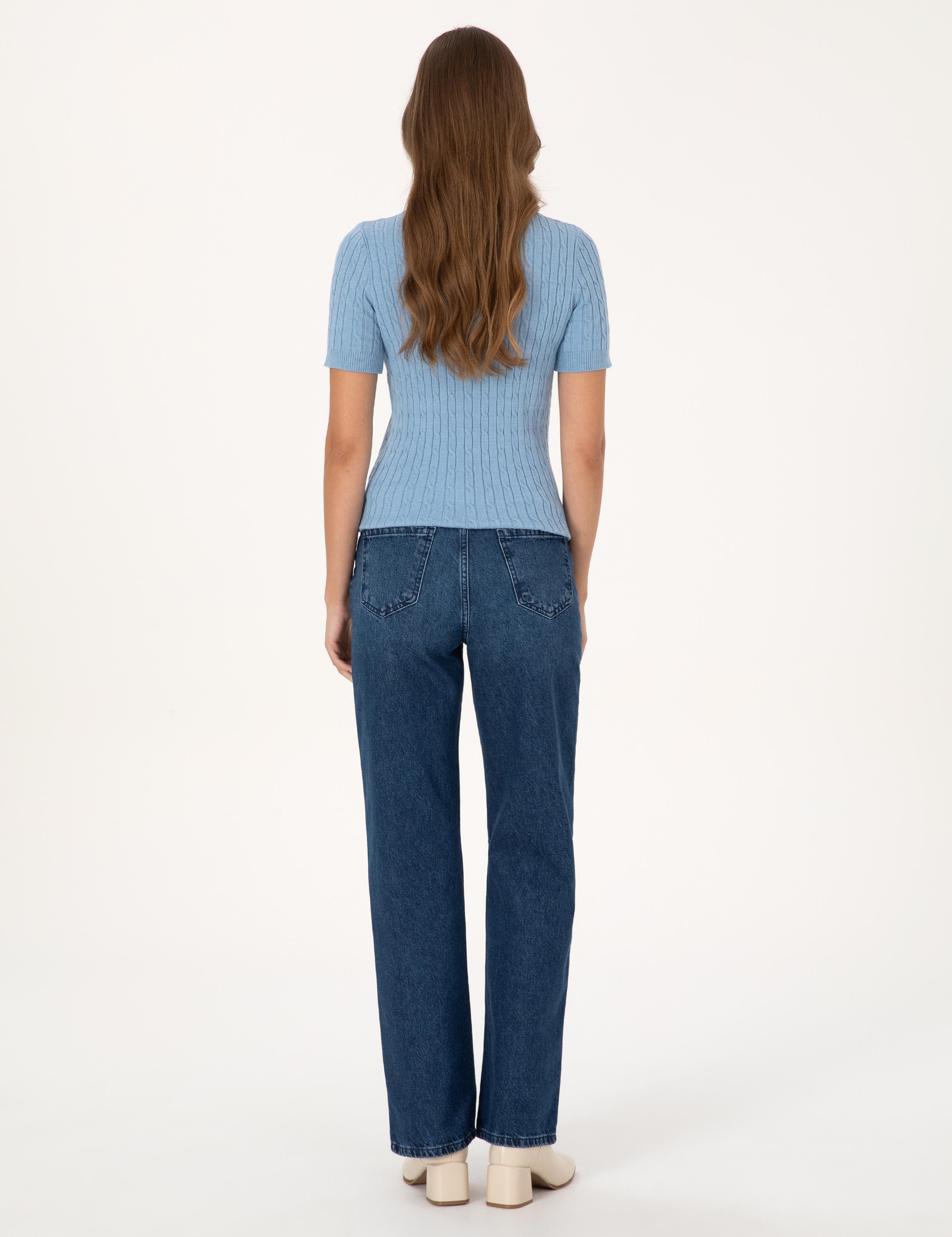 Mavi High Waist Flare Fit Jean Pantolon