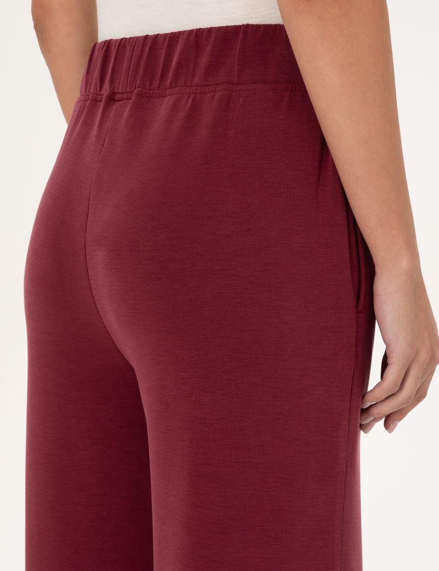 Vişne Flare Fit Eşofman Altı